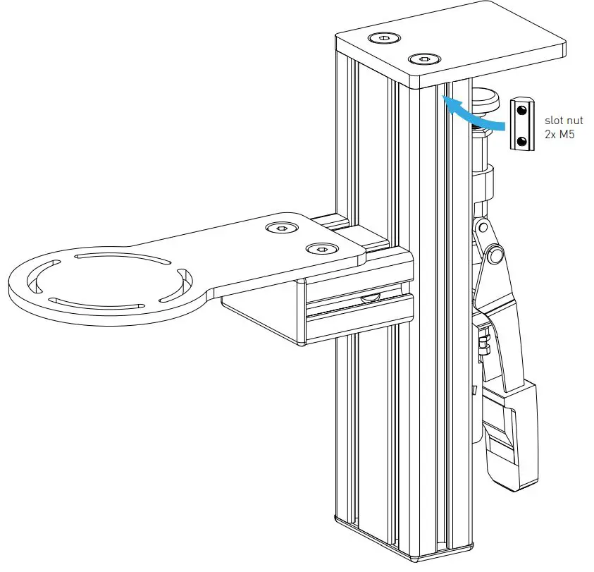 MONSTERTECH MTSIM Center Mount Universal Instruction Manual - ASSEMBLY