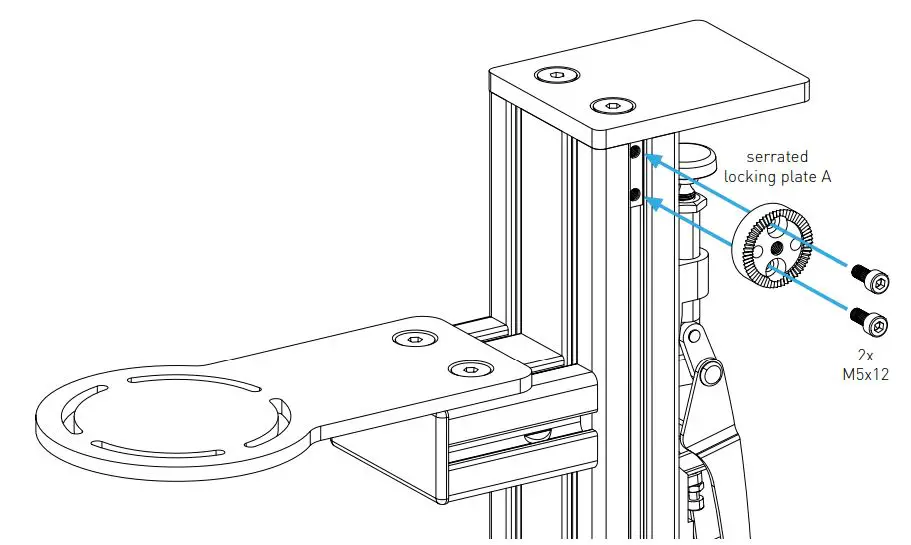 MONSTERTECH MTSIM Center Mount Universal Instruction Manual - ASSEMBLY