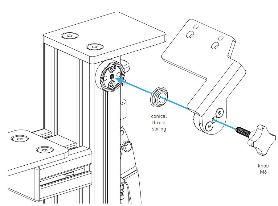 MONSTERTECH MTSIM Center Mount Universal Instruction Manual - ASSEMBLY