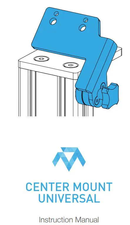 MONSTERTECH MTSIM Center Mount Universal Instruction Manual
