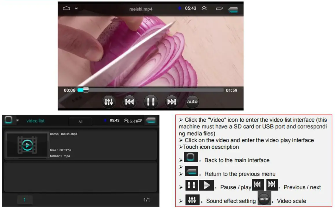 Liang 2DIN AD27 001A Touch Screen Double Din Stereo - fig4