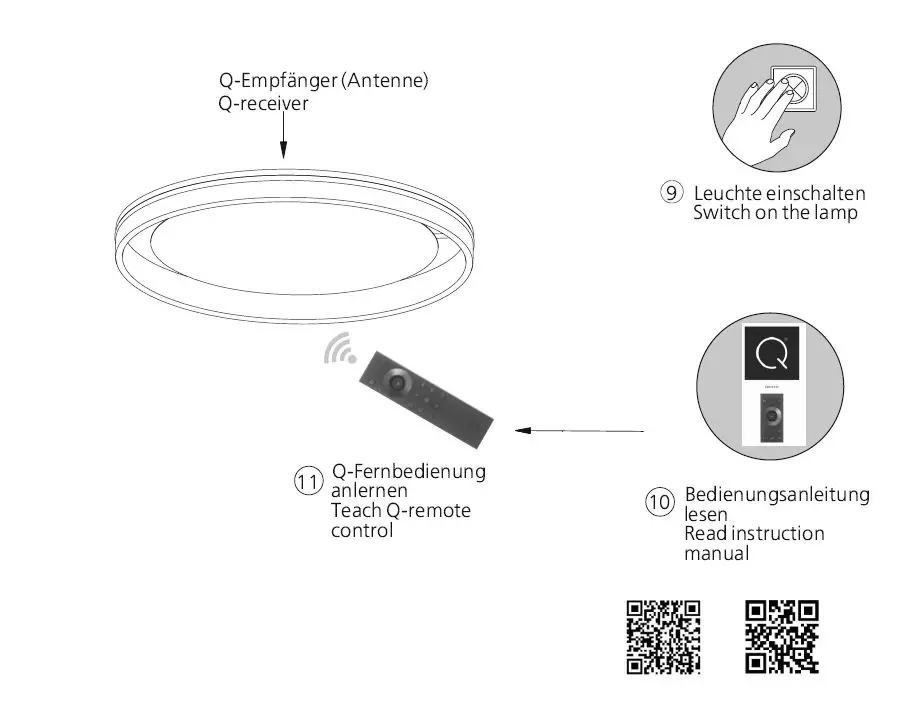 Paul Neuhaus 8414-13 Ceiling Light Instruction FIG 6