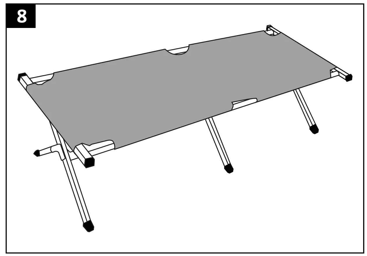 KAYOBA 019793 Tent Bed - figure 8