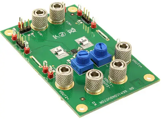 ON Semiconductor NCP1532 Dual Output Step Down Converter Evaluation Board