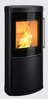 Hwam 4110 Side Glass Woodburning Stove-FIG1
