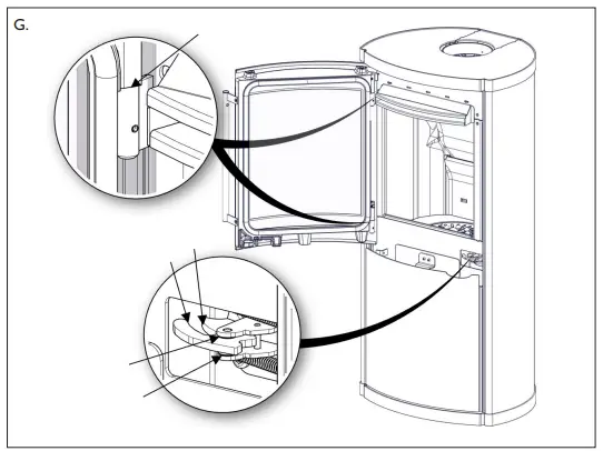 Hwam 4110 Side Glass Woodburning Stove-FIG9