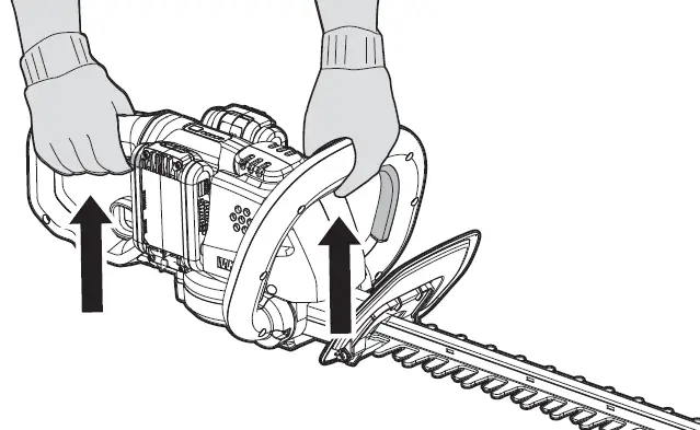 WORX WG284E Cordless Hedge Trimmer 10