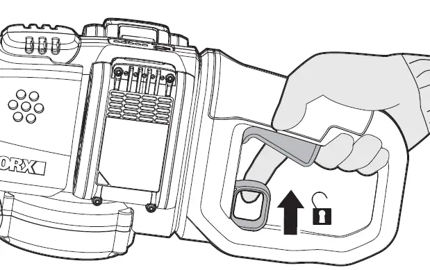 WORX WG284E Cordless Hedge Trimmer 12