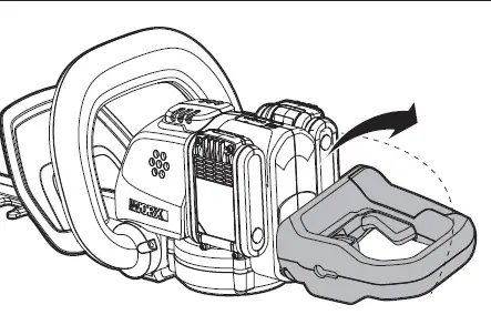 WORX WG284E Cordless Hedge Trimmer 14