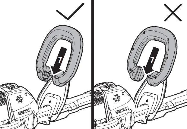 WORX WG284E Cordless Hedge Trimmer 4