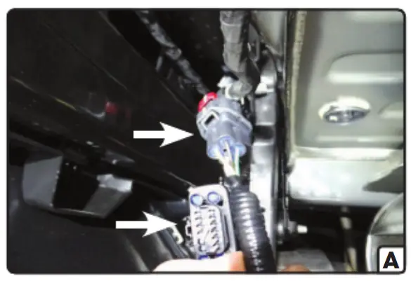 CURT 56326 Vehicle Side Custom RV Blade 7 Pin Trailer Wiring Harness-fig2