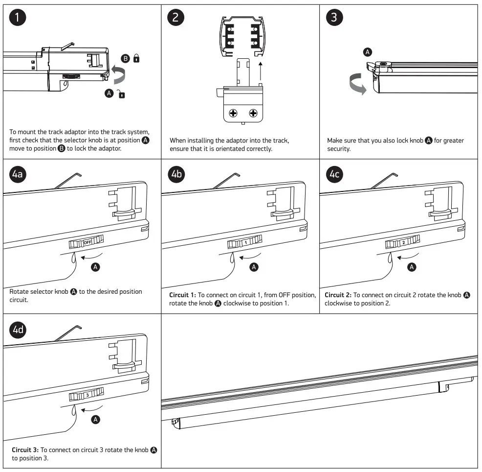 one LIGHT 65025T LED 25W CW Linear Track Light - Figure 3