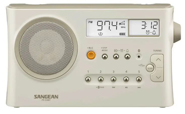SANGEAN PR-D4BT AM-FM-Bluetooth Portable Digital Tuning Radio-logo