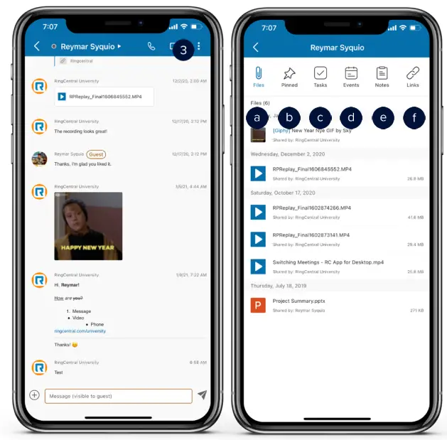 RingCentral University RingCentral App For Mobile Provides A Feature-Rich User - app1