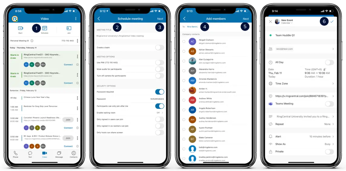 RingCentral University RingCentral App For Mobile Provides A Feature-Rich User - app4