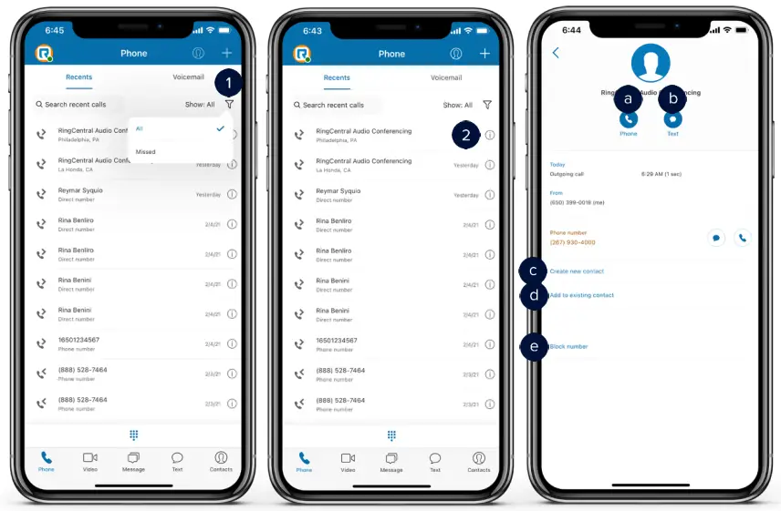 RingCentral University RingCentral App For Mobile Provides A Feature-Rich User - app8