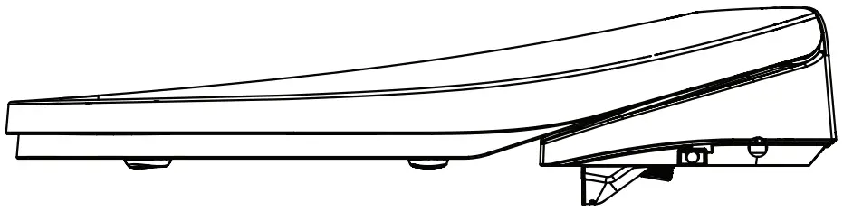 MOEN EB1500 E Standard Electronic Bidet Toilet Seat - FIG 33