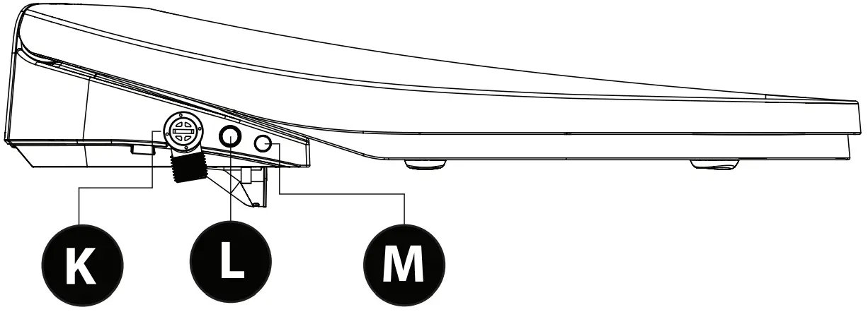 MOEN EB1500 E Standard Electronic Bidet Toilet Seat - FIG 39