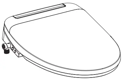 MOEN EB1500 E Standard Electronic Bidet Toilet Seat - FIG 4