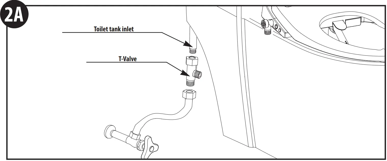 MOEN EB1500 E Standard Electronic Bidet Toilet Seat - FIG 45