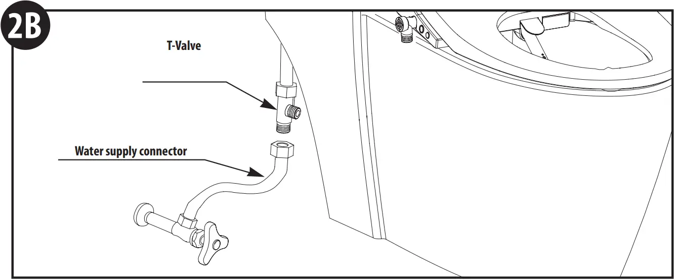 MOEN EB1500 E Standard Electronic Bidet Toilet Seat - FIG 46