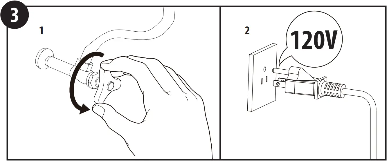 MOEN EB1500 E Standard Electronic Bidet Toilet Seat - FIG 49