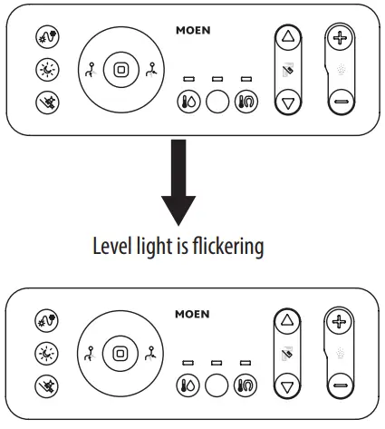 MOEN EB1500 E Standard Electronic Bidet Toilet Seat - FIG 51