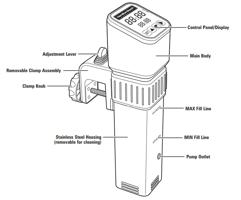 Hamilton-Beach-HSV1000-Acuvide-Commercial-Immersion-Circulator-FIG-1
