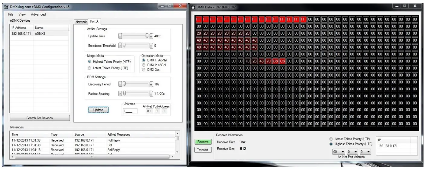 DMXking eDMX4 PRO DIN Interface - Fig 10