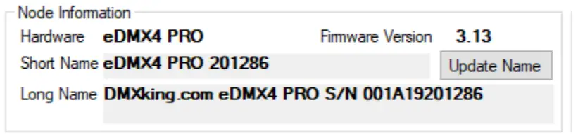 DMXking eDMX4 PRO DIN Interface - Fig 13