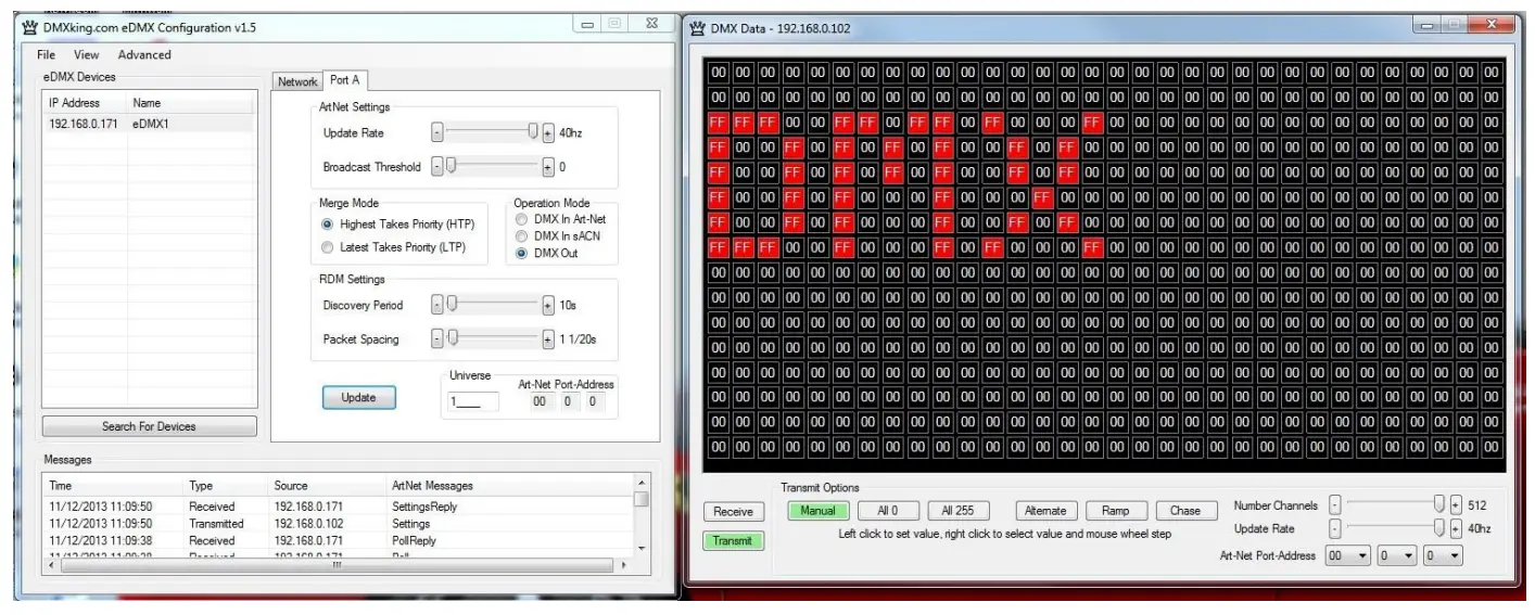 DMXking eDMX4 PRO DIN Interface - Fig 9