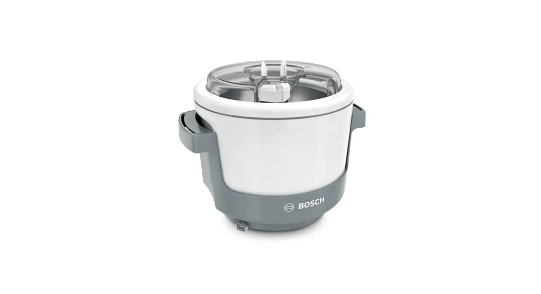 Bosch Muzxeb1 Icecream Maker Instruction Manual