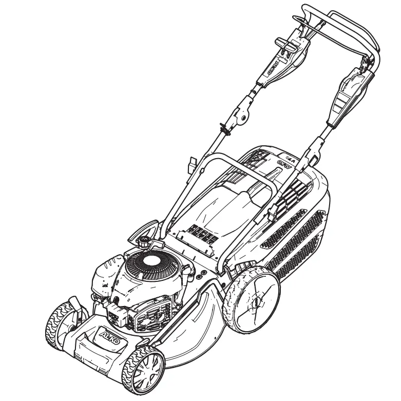 Petrol Lawn Mower Highline