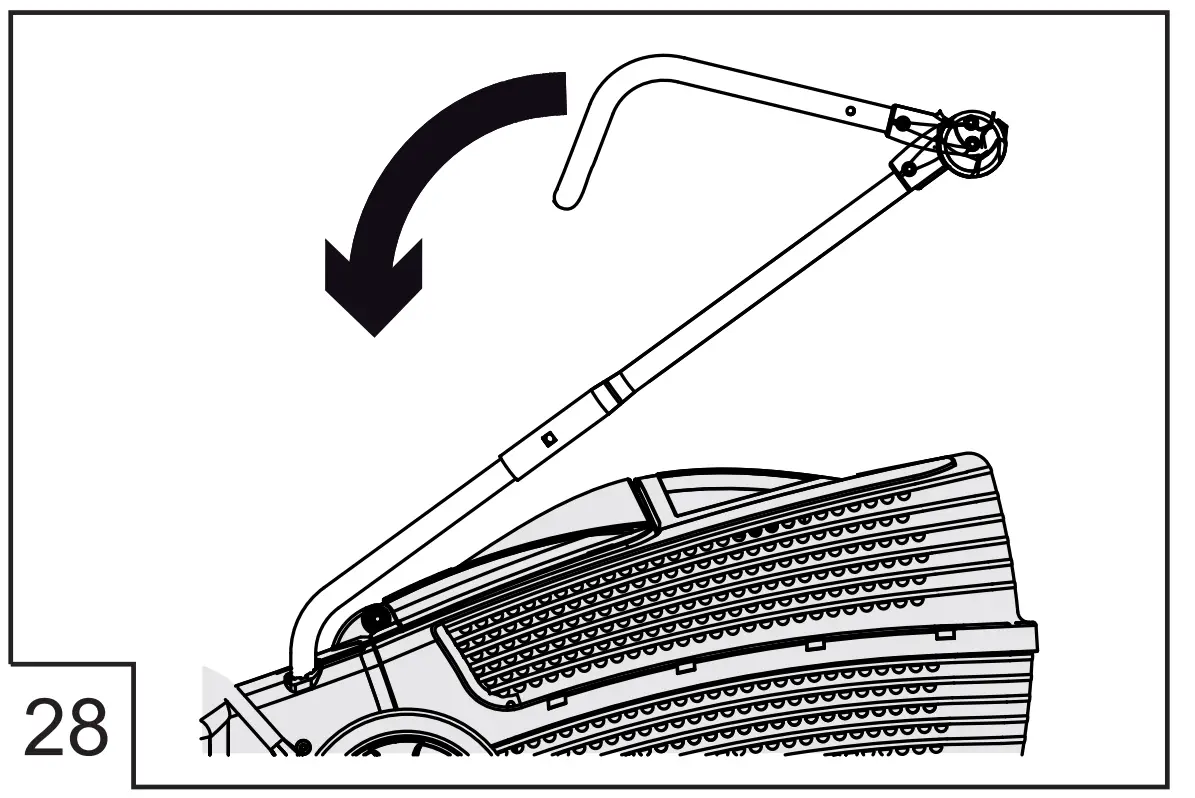 Petrol Lawn Mower Highline Operating illustration