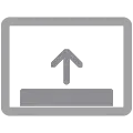 Show Dock button icon