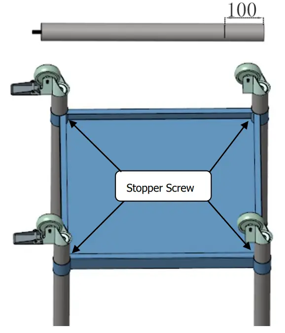 BUFFALO DH525 Gas Equipment Stand fig 1