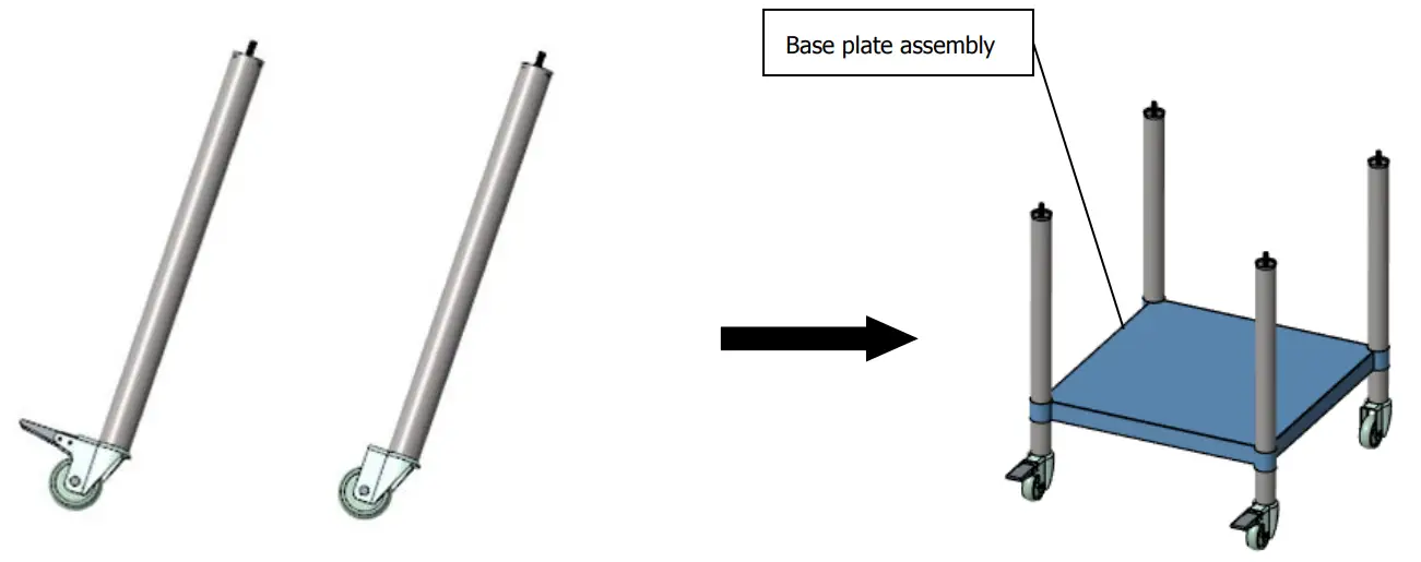 BUFFALO DH525 Gas Equipment Stand fig 3