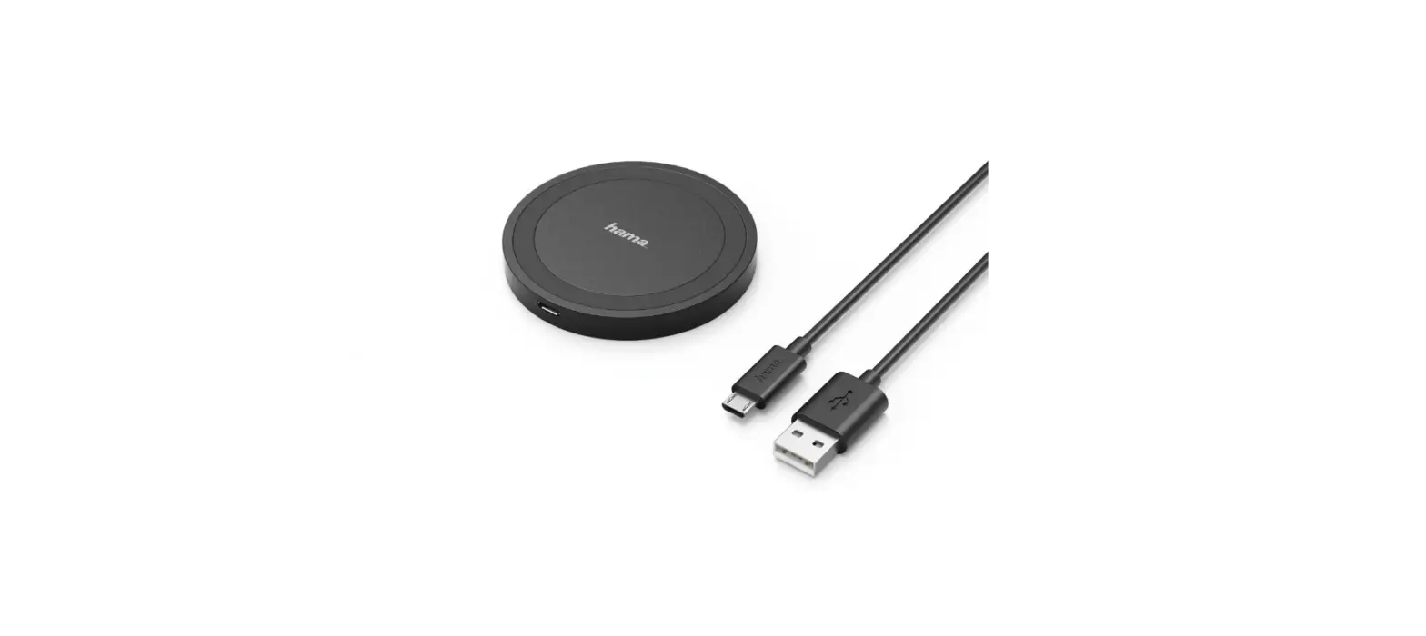 Hama 00086412 Wireless Charger Instruction Manual