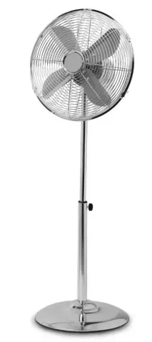 Goldair GCPF200 40cm Chrome Pedestal Fan - fig 1