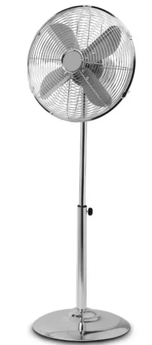 Goldair GCPF200 40cm Chrome Pedestal Fan