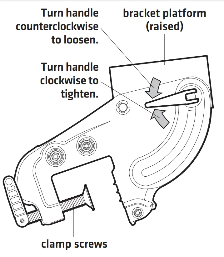 HUMMINBIRD 333625 Portable Mounting Bracket Transom Mount - Fig 2