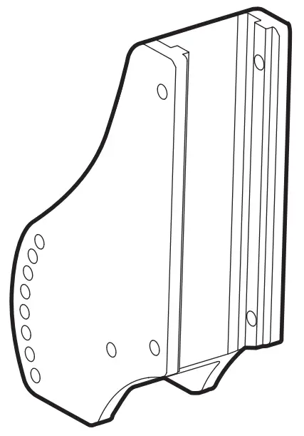 HUMMINBIRD 333625 Portable Mounting Bracket Transom Mount - Fig 6