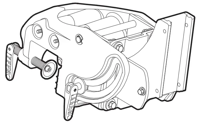 HUMMINBIRD 333625 Portable Mounting Bracket Transom Mount - Fig 8