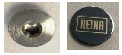 heater shop A-FRM1195B Blue Satin Towel Rail - fig1