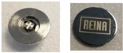 heater shop A-FRM1195B Blue Satin Towel Rail - fig2