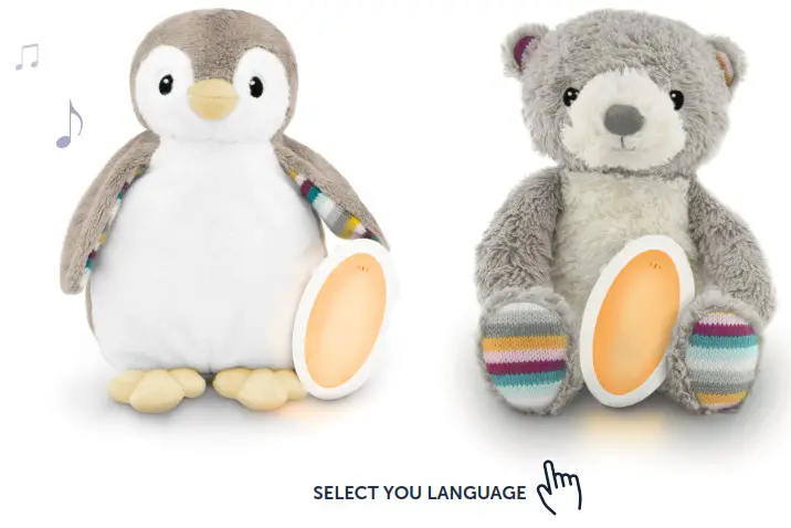 ZAZU 52 ZA PHOEBE 01 Baby Sleep Shusher with Light - Cover