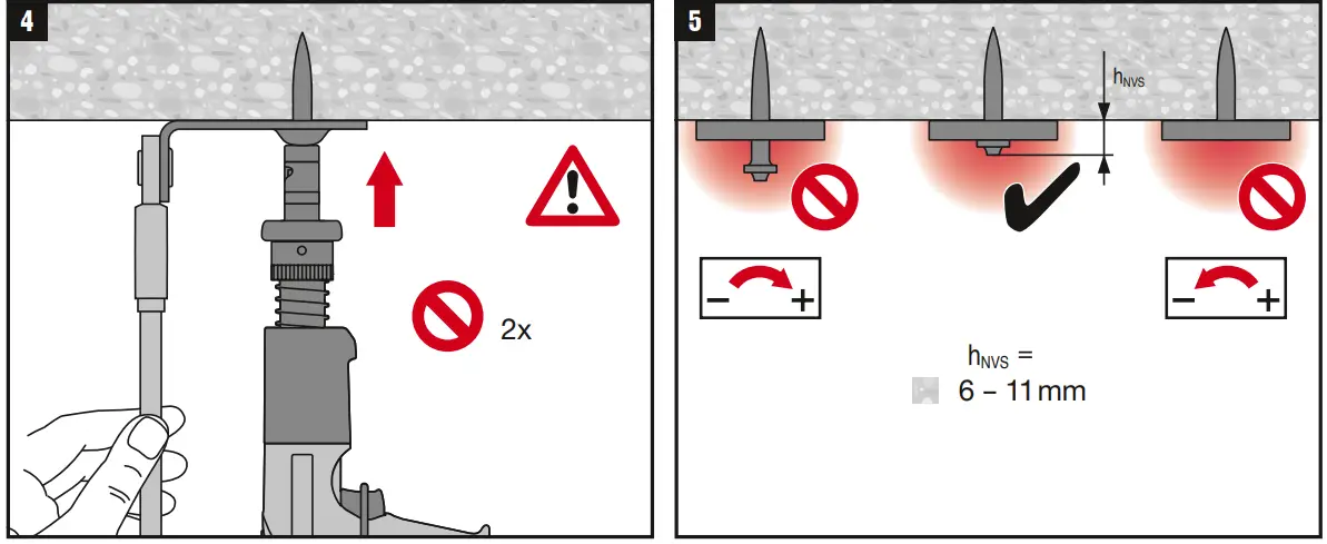 HILTI X-DR S ALH 27 Drop Rod with Nail FIG 3