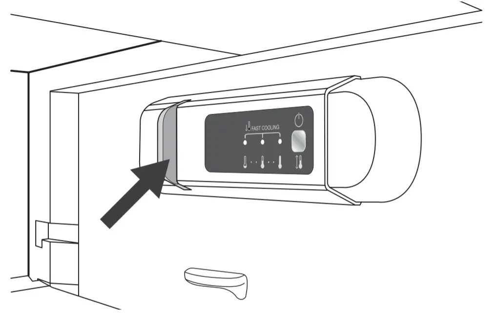 IKEA TINAD Fridge-Freezer Instruction - LED light