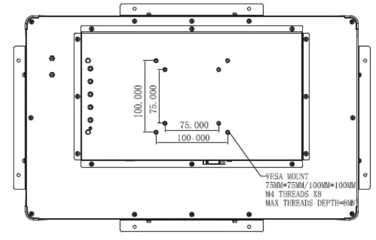 Vantron TMO Series Open-Frame Touch Monitors - Figure 2