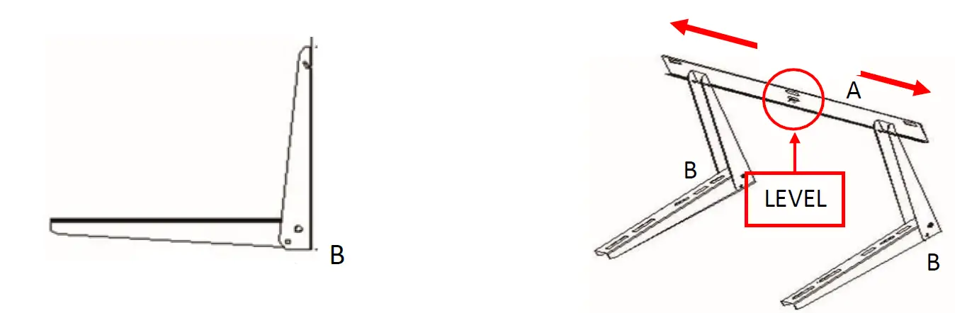 Blueridge-BY650-Adjustable-Wall-Bracket-for-Ductless-fig-1